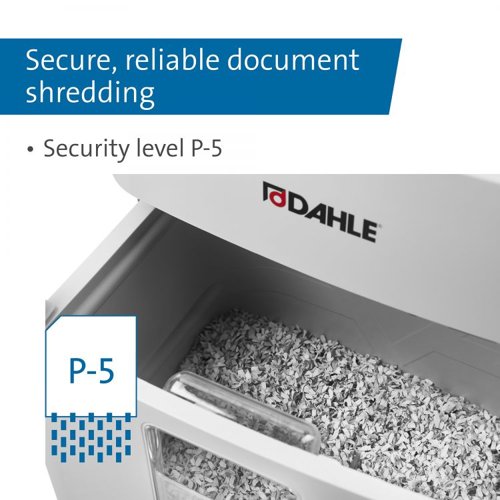 Dahle 504P Deskside Cross Cut Shredder