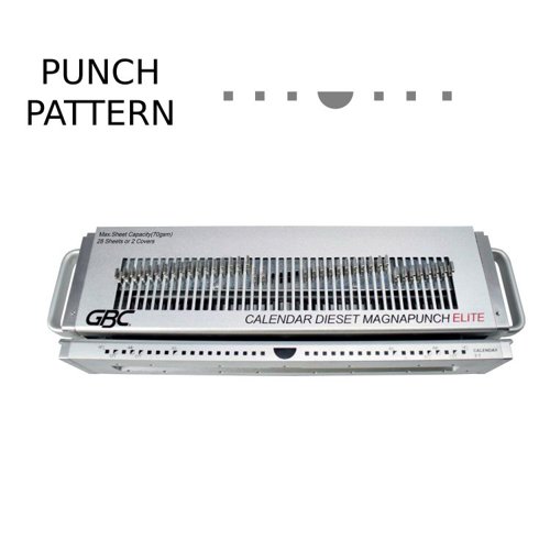 GBC 4410053 Interchangeable 3:1 Calendar Die Thumb Cut Set Binding Machine Supplies 34899J Active Group  | Business Supplies. Workwear. Furniture. Promotional Merchandise. Business Technology