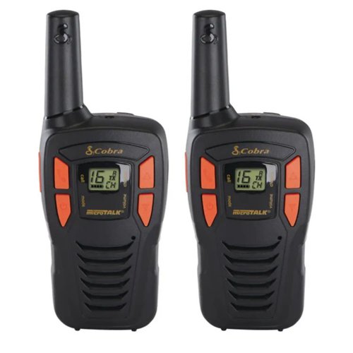 Cobra AM255 5km 2-Way General Purpose PMR Radio 1 Pair