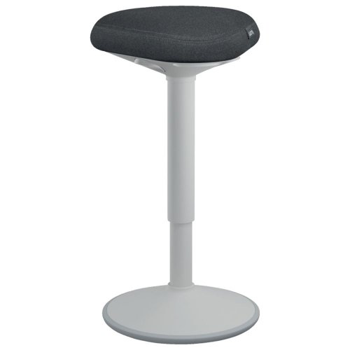Leitz Ergo Active Standing Stool with Comfort Seat Light Grey