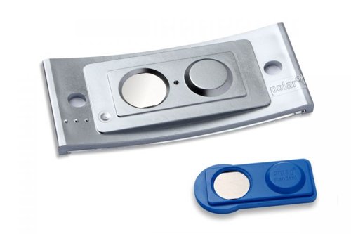 Avery 4835S-M Polar Name Badges - Matt Steel with Magnet