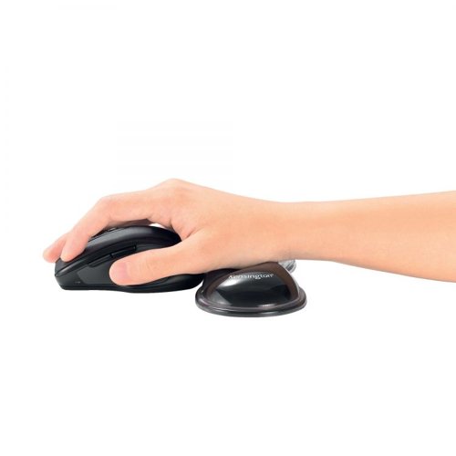Kensington K62438WW Slim Duo Gel Mouse Trackball Grey Wrist Rest
