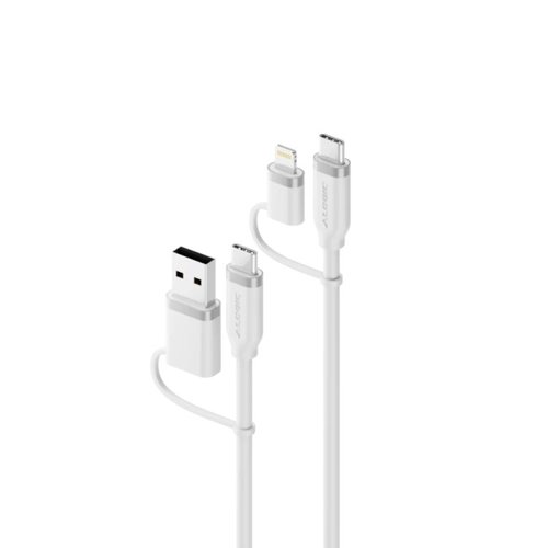 Alogic 4-in-1 100W Silicone Flexible Universal Charging Cable