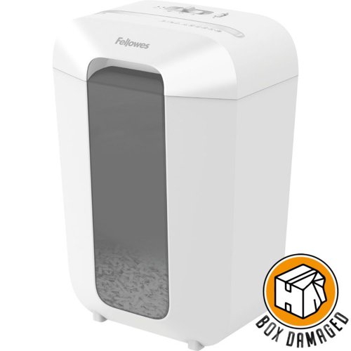 Fellowes BOX DAMAGED - Powershred LX70 Cross cut Shredder Black