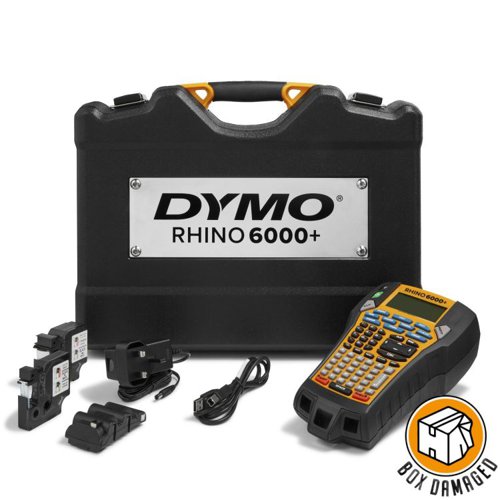 Dymo BOX DAMAGED - Rhino 6000+ Industrial Label Printer Kit