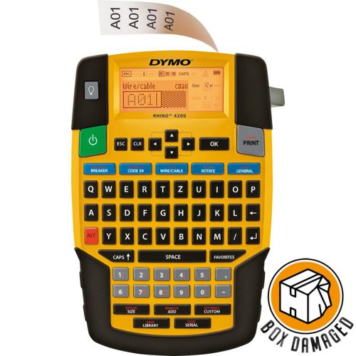 Dymo BOX DAMAGED - Rhino 4200 Label Machine