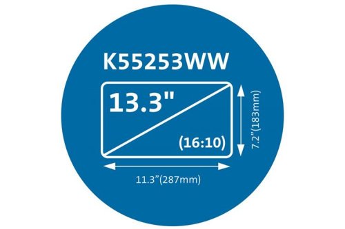 Kensington K55253WW MagPro Magnetic Privacy Screen Filter for 13.3 Inch Laptops