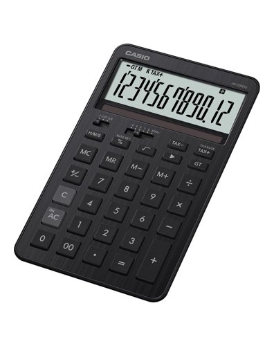 Casio JW-200DQ Medium Desk Calculator Black