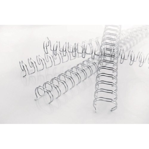 GBC RG810670 No 6 9.5mm White Wire Binders Pack of 100