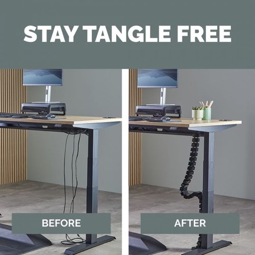 Fellowes Cable Spine Black