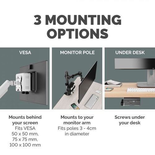 Fellowes VESA Thin Client holder White