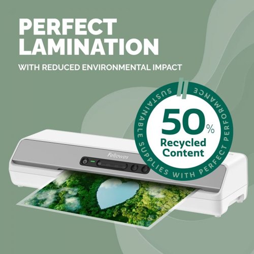 Fellowes Recycled A3 Matt Lam Pouch 100pk