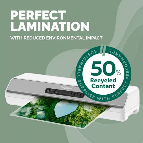Fellowes Recycled A3 Gloss Lam Pouch 100pk