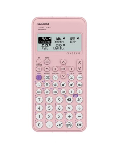 Casio FX-83GTCW+ Scientific Calculator Pink