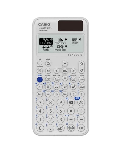 Casio FX-85GTCW+ Scientific Calculator White