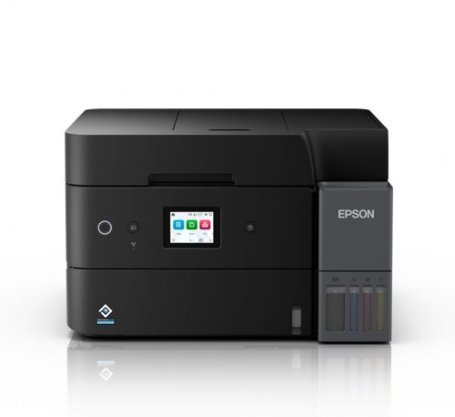 35927J | Claim a £50 cashback with this product until 14th June 2026Terms & Conditions apply, to claim please register online  here.This A4 printer is ideal for low-cost printing in both home and office settings. It features refillable ink tanks and comes equipped with various benefits, including Wi-Fi connectivity, copying, scanning, and faxing capabilities.With Epson’s cartridge-free EcoTank printers, you can save up to 95% on printing costs. The printer is supplied with high-yield ink bottles, and the integrated ink tanks are easy to refill using specially designed bottles. Without cartridges to replace and with flexible connectivity options, this printer is perfect for anyone wanting high-quality prints at a remarkably low cost per page.The EcoTank system ensures hassle-free home and office printing. Its ultra-high-capacity ink tanks allow for mess-free refills, and the key-lock bottles ensure that only the correct color can be inserted. The front display shows ink levels, making it easy to monitor when a refill is needed. There's also a stylish blue light on top of the ink tank cover, which lets you check your printer's status at a glance.This economical printer saves you up to 95% on printing costs and includes up to three years' worth of ink. The supplied ink bottles can produce up to 15,100 pages in black and white and 5,500 pages in color, which is equivalent to about 63 cartridges of ink!With a 250-sheet front paper tray, the ability to print borderless photos (up to A4 size), and fast print speeds of up to 18 pages per minute*, you can easily complete a variety of tasks. Additional features include a 30-page automatic document feeder, fax capability, a user-friendly 6.1cm touchscreen, automatic double-sided printing, scanning and copying functions, and a convenient output tray that opens automatically during printing. A media window allows you to quickly check your paper level.The Heat-Free Printing Technology extends the lifespan of the printhead, so you won’t need to replace parts or upgrade unnecessarily, contributing to reduced power consumption compared to laser printers*. It is also designed to prevent nozzle clogging.With a compact design and options for Wi-Fi, Wi-Fi Direct, and Ethernet connectivity, this printer can easily fit into your existing home setup, allowing you to print from mobile devices, tablets, and laptops*. It supports dual-band and mesh Wi-Fi networks, ensuring that your printer's wireless connection is optimized for fast and reliable printing.AS A PRINTER: Up to 35ppm (mono) and 23ppm (colour) print speed, 4,800 x 1,200 DPI Printing Resolution, duplex & borderless printingAS A SCANNER / COPIER: CIS scanner, 5 ipm (Mono) & 5 ipm (Colour) with flatbed scan (Single sided scan) scan speed, 1200 x 2400dpi resolution, output formats: BMP, JPEG, PICT, TIFF, multi-TIFF, PDF, PNGAS A FAX: Up to 33.6kbps transmission speed, ECM, 100 speed dials, 100 page memory, other functions PC Fax, Auto Redial, Address Book, Broadcast Fax, Polling ReceptionCompatible Epson Ink Cartridges: 102 Ink BottleIncluded in the boxET-4950 Multifunction, 1 set of ink (1x 127ml BK, 3x 70ml CMY) + Extra Black, Power cable, Setup guide, Warranty document, Quick setup guide.