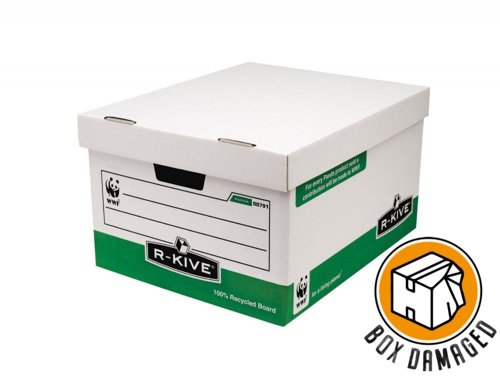 Bankers Box BOX DAMAGED - System Storage Box Green Pack of 10