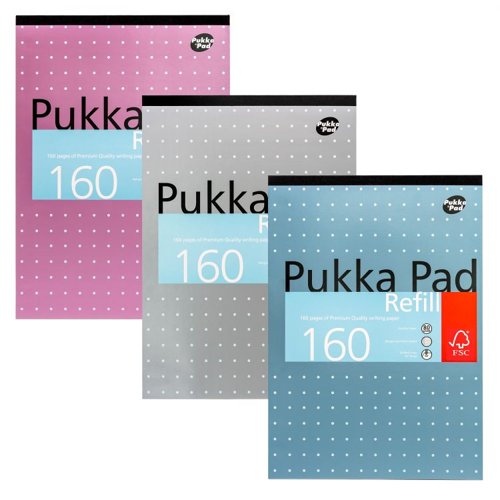 Pukka A4 Refill Pad FSC Mix (Pack of 6)