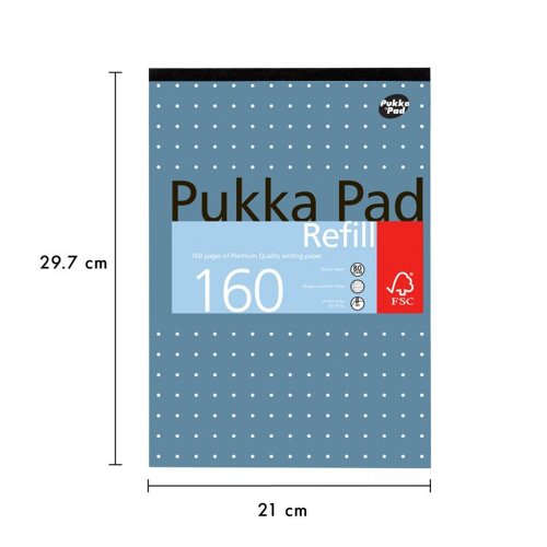 Pukka A4 Refill Pad FSC Mix (Pack of 6)