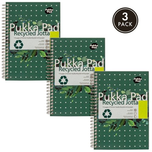 Pukka A5 Recycled Jotta FSC Recycled (Pack of 3)