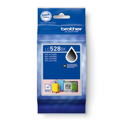 Brother LC528BK Standard Black Ink Cartridge