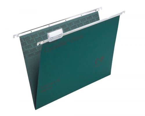 Rexel Crystalfile Classic Foolscap Green Suspension File Pack of 50 Suspension Files 36095J Active Group  | Business Supplies. Workwear. Furniture. Promotional Merchandise. Business Technology