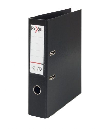 Rexel Choices A4 PP Lever Arch File 75mm black Lever Arch Files 36106J Active Group  | Business Supplies. Workwear. Furniture. Promotional Merchandise. Business Technology