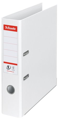 Esselte Pack of 10 No.1 Lever Arch File 75mm White Lever Arch Files 36122J Active Group  | Business Supplies. Workwear. Furniture. Promotional Merchandise. Business Technology