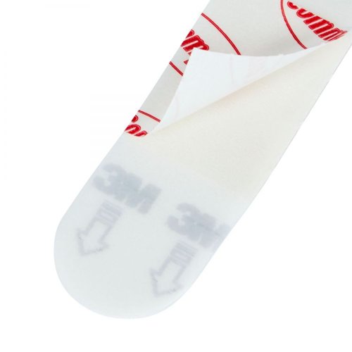 Command Pack of 12 Small Poster Strips White