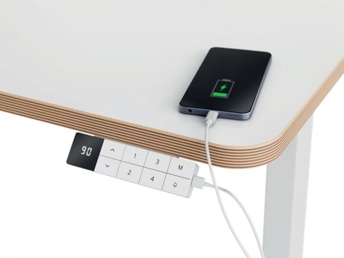 Leitz Ergo Compact Electric Sit Standing Desk 120 x 70cm