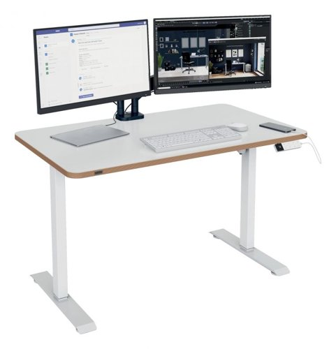 Leitz Ergo Compact Electric Sit Standing Desk 120 x 70cm