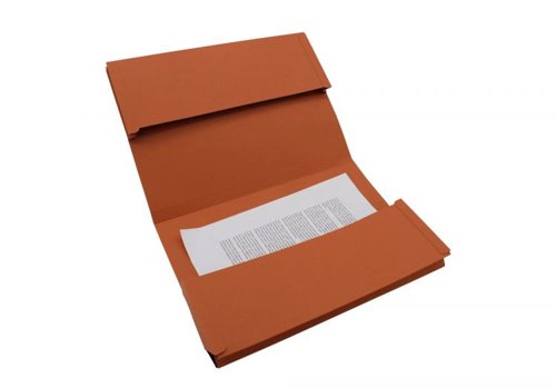 Exacompta Guildhall 25PK Double Pocket Legal Wallet 315gsm Orange Document Wallets 36397J Active Group  | Business Supplies. Workwear. Furniture. Promotional Merchandise. Business Technology