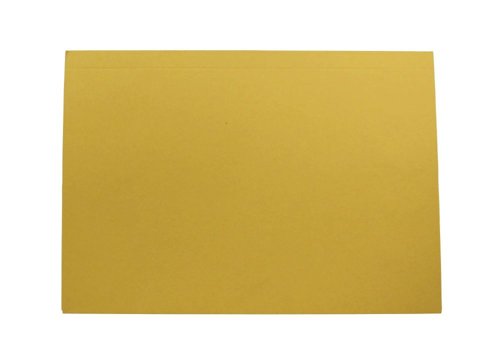 Exacompta Guildhall 25PK Double Pocket Legal Wallet 315gsm Yellow