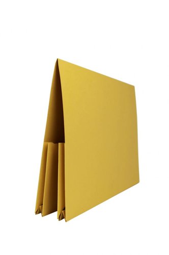 Exacompta Guildhall 25PK Double Pocket Legal Wallet 315gsm Yellow Document Wallets 36400J Active Group  | Business Supplies. Workwear. Furniture. Promotional Merchandise. Business Technology