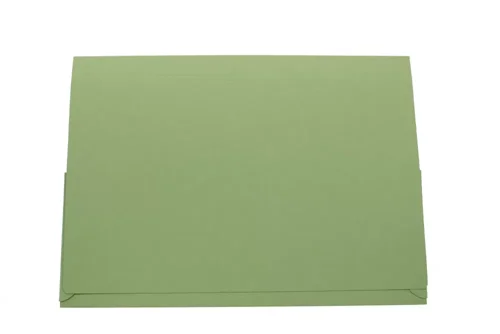 Exacompta Guildhall 50PK 14x10 Document Wallet 315gsm Green