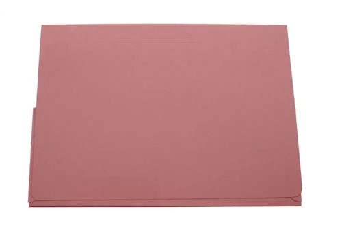 Exacompta Guildhall 50PK 14x10 Document Wallet 315gsm Pink