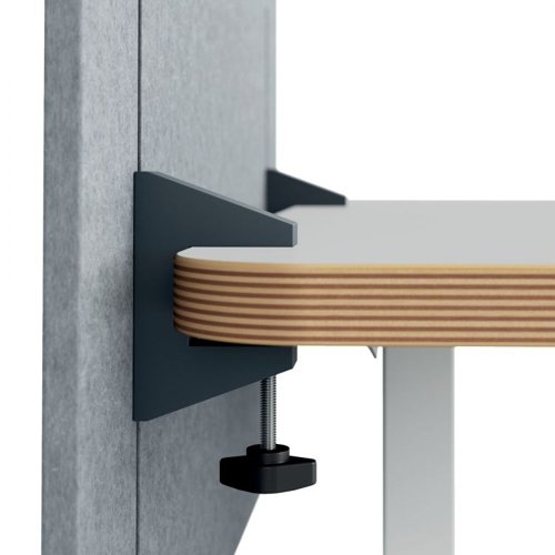Leitz 61220085 Height Adjustable Desk Divider - 60x70cm Desk Mounted Screens 36640J Active Group  | Business Supplies. Workwear. Furniture. Promotional Merchandise. Business Technology