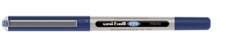 uni-ball Eye 12 Pack Blue Micro Rollerball Pen 0.5mm Nib