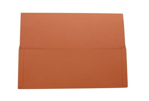Exacompta Guildhall 14x10 Document Wallet 315gsm Orange Pack of 50