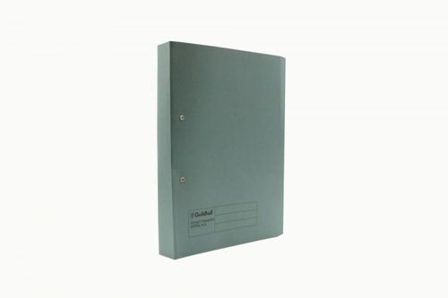 Exacompta Guildhall Pocket Transfer Spring File Blue Pack of 25