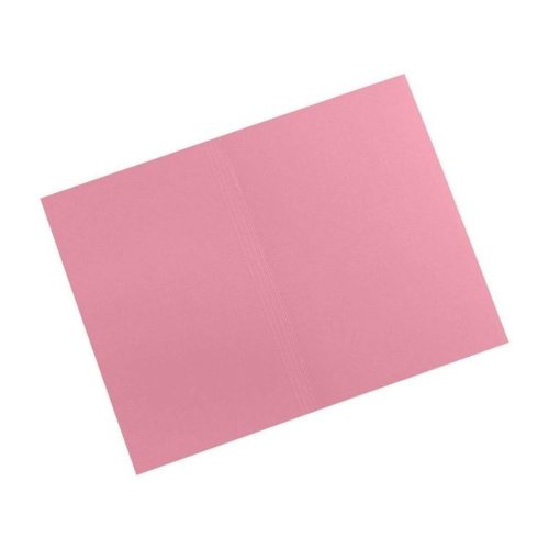 Exacompta Guildhall 100PK Square Cut Folder Foolscap 315gsm Pink