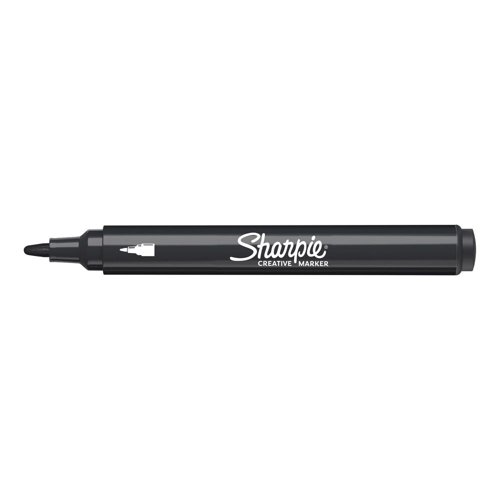 Sharpie Creative Marker Acrylic Paint Bullet Tip Box of 6 Black