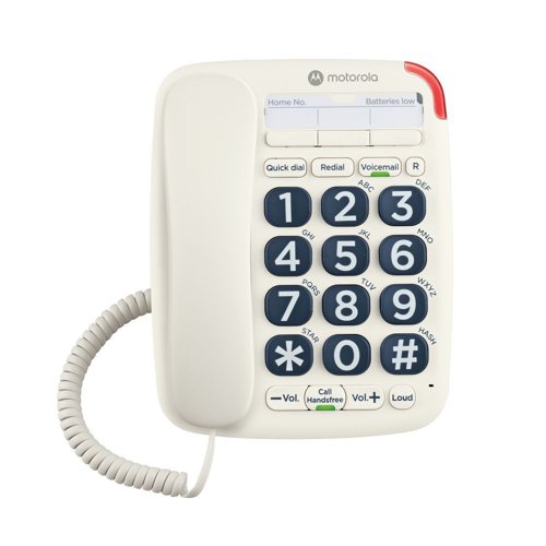 Motorola CT200 Big Button Corded Telephone