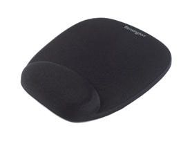 Kensington 62384 Foam Mousepad with Wrist Rest Black