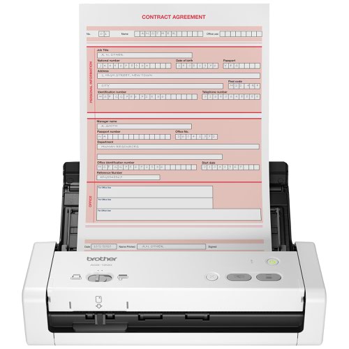 29604J - Brother ADS-1200 Portable Compact Document Scanner