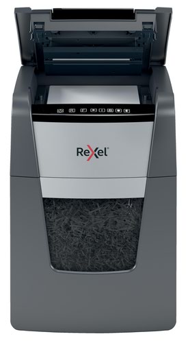 Rexel Optimum AutoFeed Plus 100X Cross Cut Shredder | 31566J | ACCO Brands