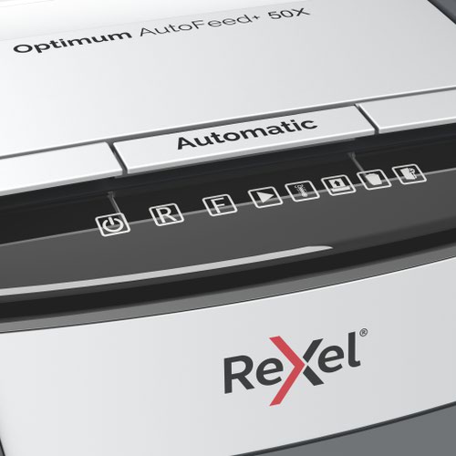 Rexel Optimum AutoFeed Plus 50X Cross Cut Shredder