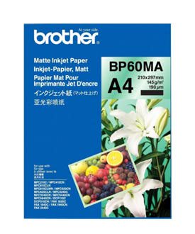 Brother BP60MA A4 Matt Paper (25 Sheets)