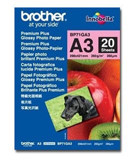 Brother BP71G A3 Glossy Paper (20 Sheets)