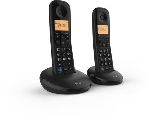 BT Everyday Twin Dect Call Blocker Telephone | 28874J | British Telecom